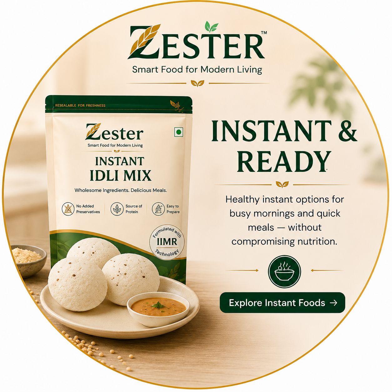Zester Instant and Ready